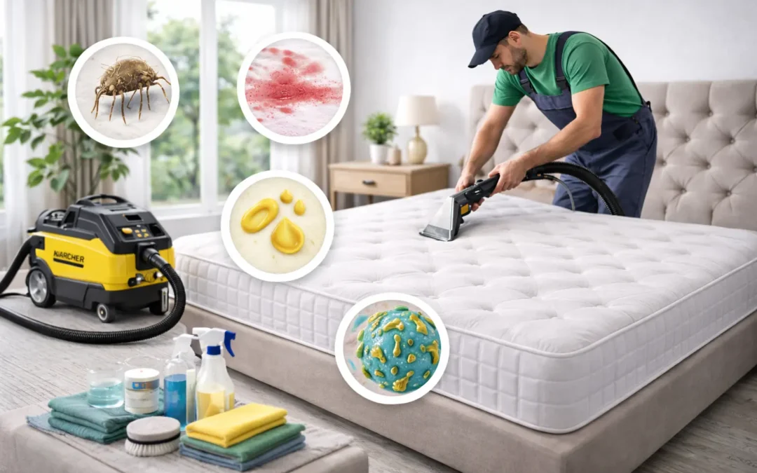 Cada cuánto se debe limpiar un colchón profesionalmente