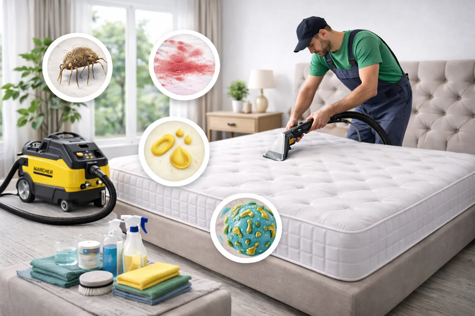 Cada cuánto se debe limpiar un colchón profesionalmente